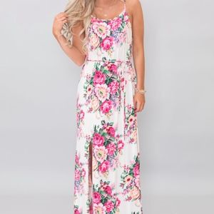 Pink Lily Maxi Dress